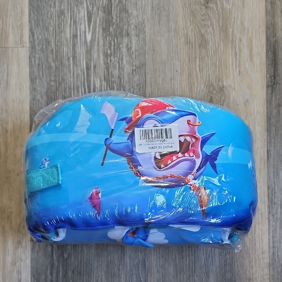 Unbranded Other - Kids Chriffer Swim with Shark Design - Blue